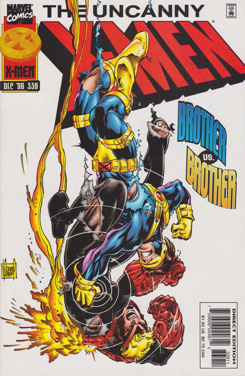 Marvel COMIC BOOK The Uncanny X-Men #339 (VF/NM)