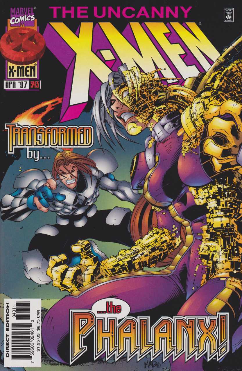 Marvel COMIC BOOK The Uncanny X-Men #343 (VF/NM)