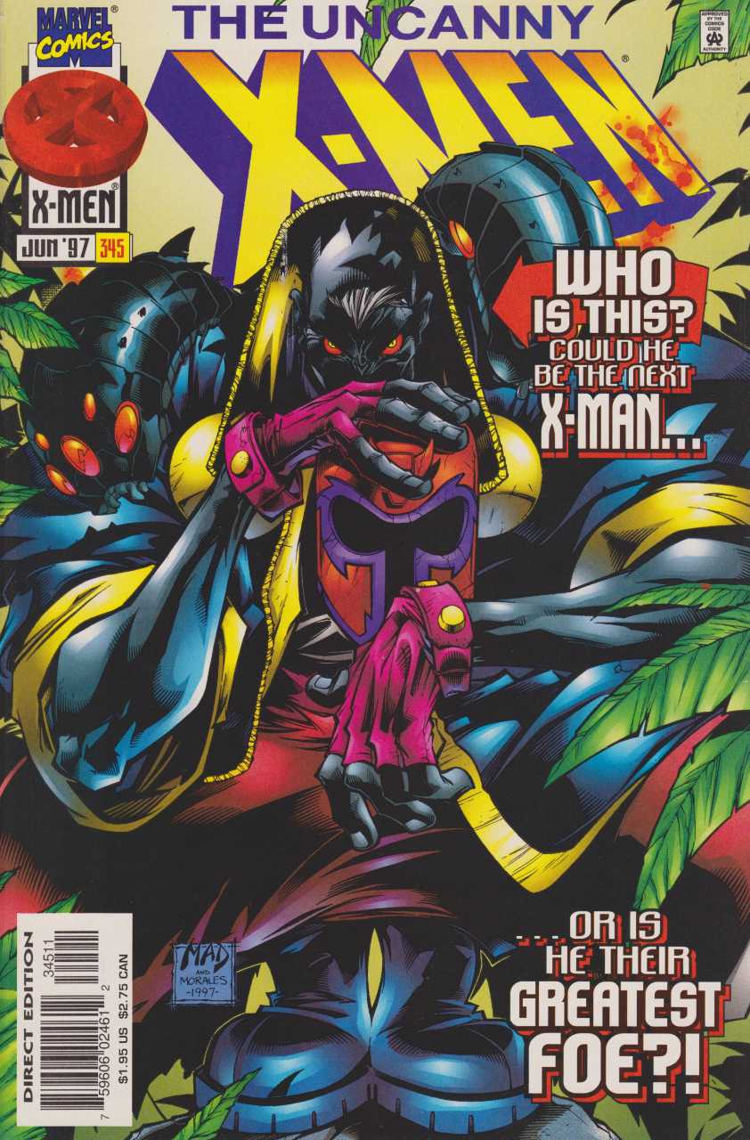 Marvel COMIC BOOK The Uncanny X-Men #345 (VF/NM)