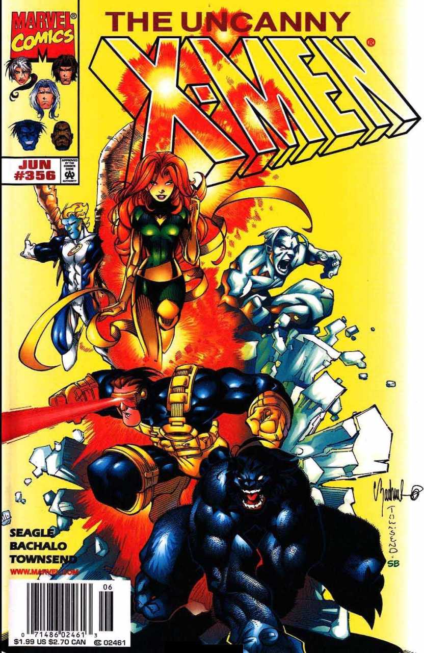 Marvel COMIC BOOK The Uncanny X-Men #356 (VF/NM)