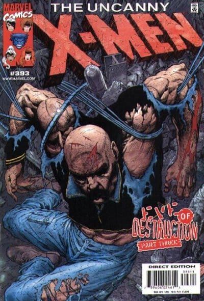 Marvel COMIC BOOK The Uncanny X-Men #393