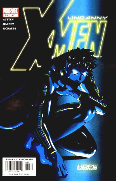 Marvel COMIC BOOK The Uncanny X-Men #412