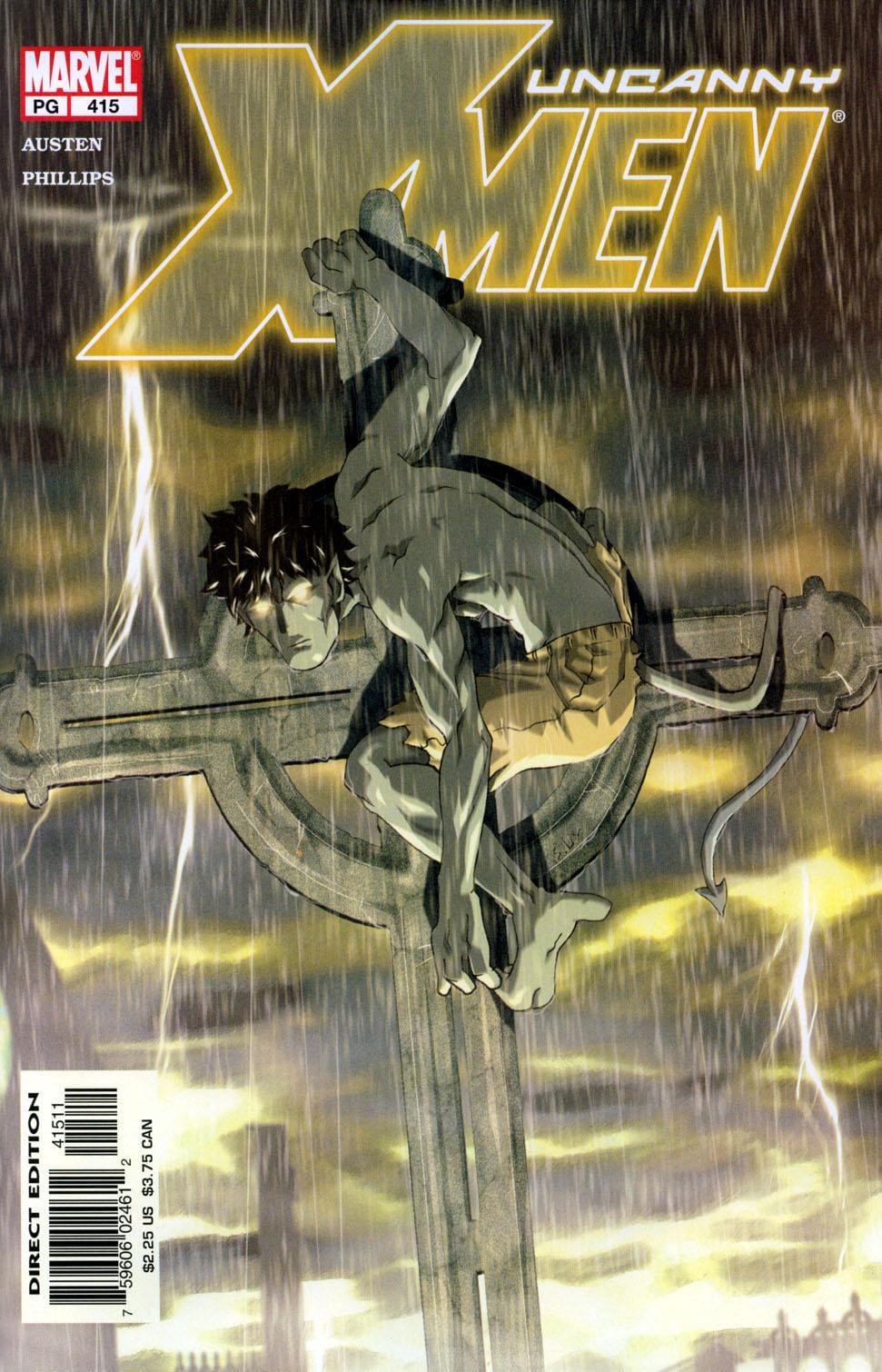 Marvel COMIC BOOK The Uncanny X-Men #415