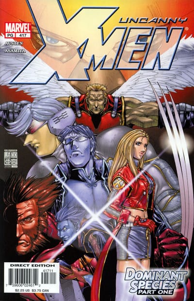 Marvel COMIC BOOK The Uncanny X-Men #417