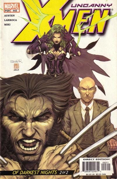 Marvel COMIC BOOK The Uncanny X-Men #443