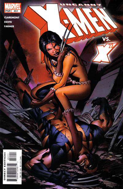 Marvel COMIC BOOK The Uncanny X-Men #451