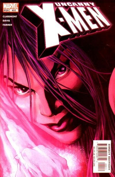 Marvel COMIC BOOK The Uncanny X-Men #455