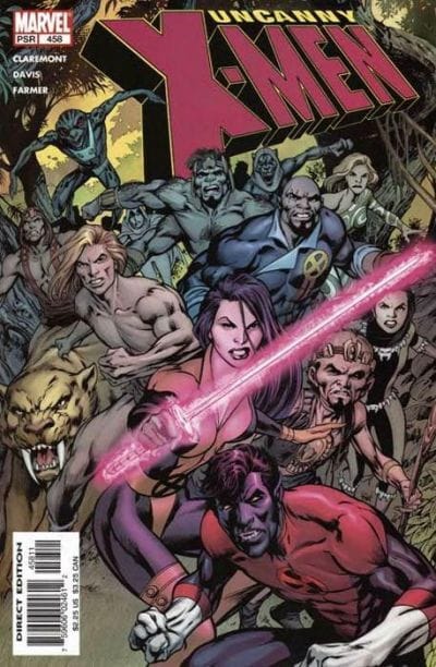 Marvel COMIC BOOK The Uncanny X-Men #458