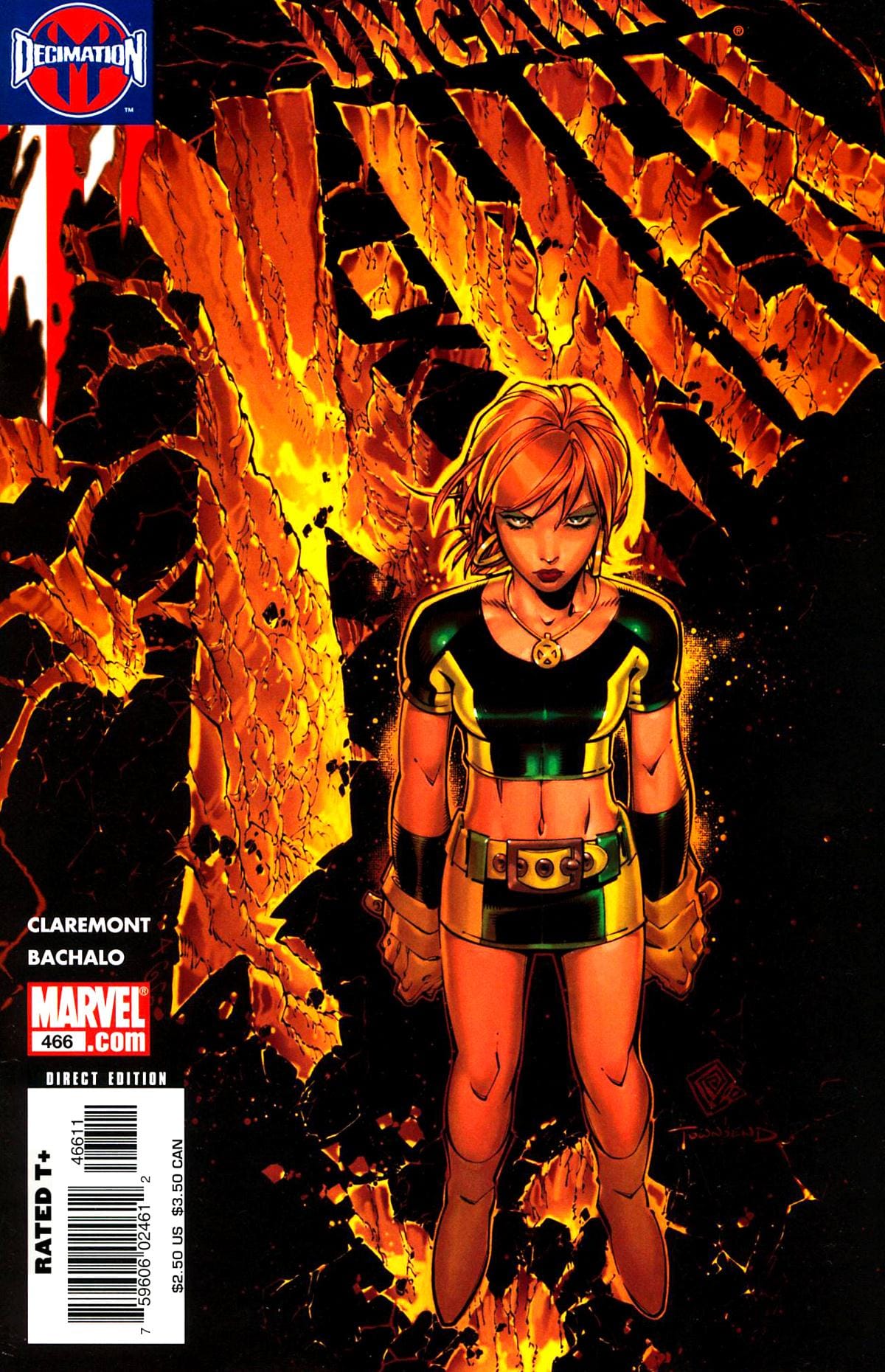Marvel COMIC BOOK The Uncanny X-Men #466