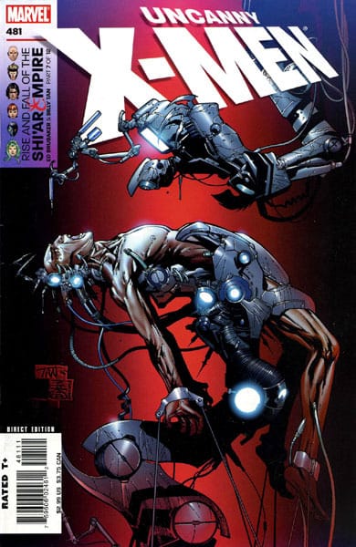 Marvel COMIC BOOK The Uncanny X-Men #481