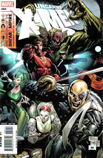 Marvel COMIC BOOK The Uncanny X-Men #482