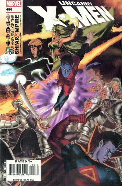 Marvel COMIC BOOK The Uncanny X-Men #486