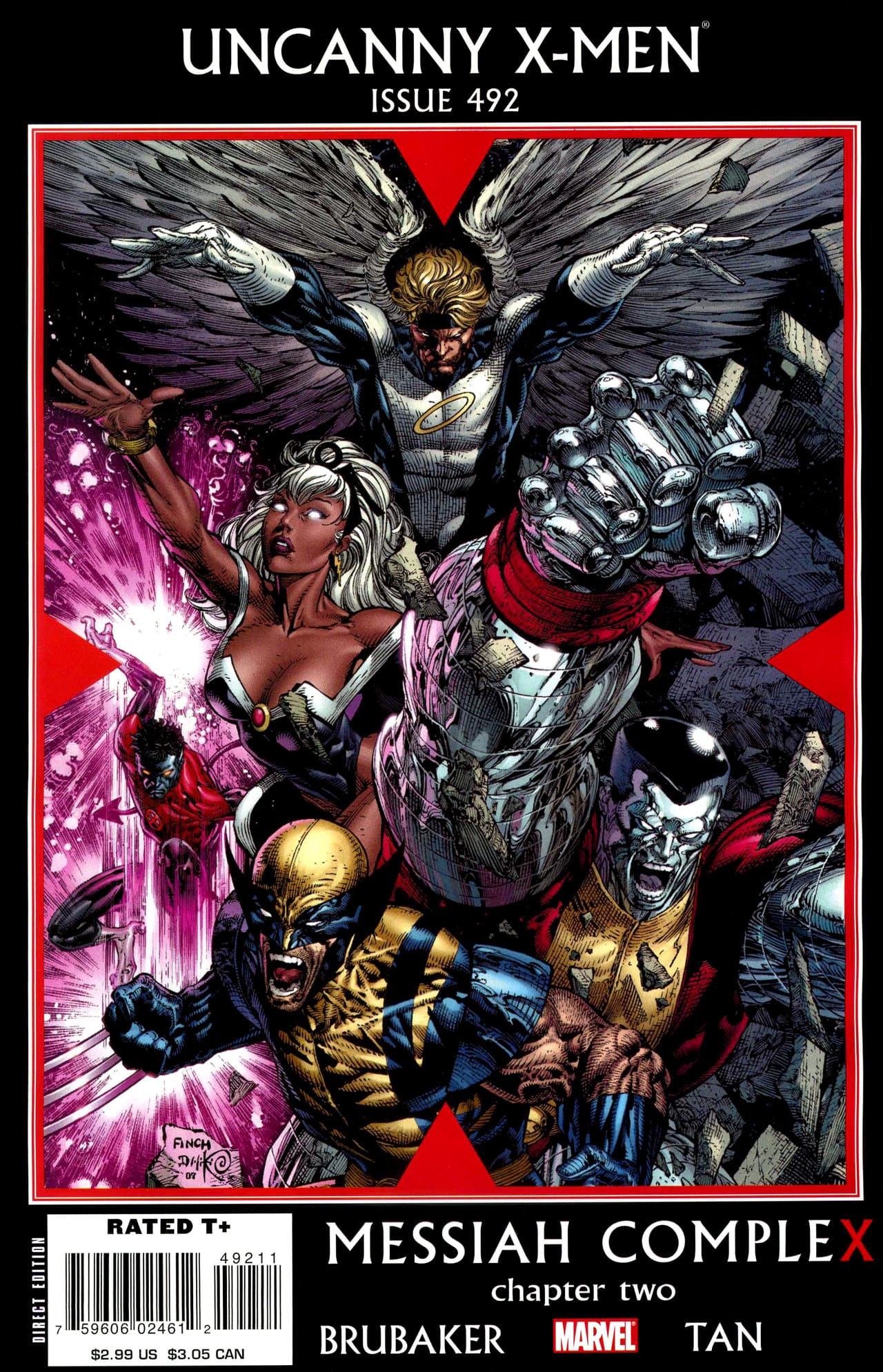 Marvel COMIC BOOK The Uncanny X-Men #492