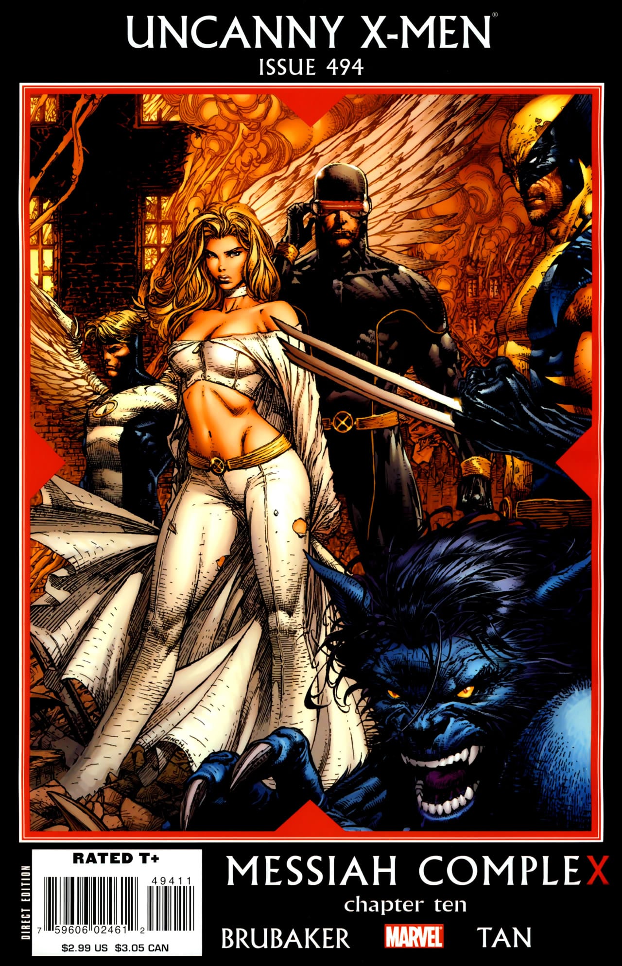 Marvel COMIC BOOK The Uncanny X-Men #494