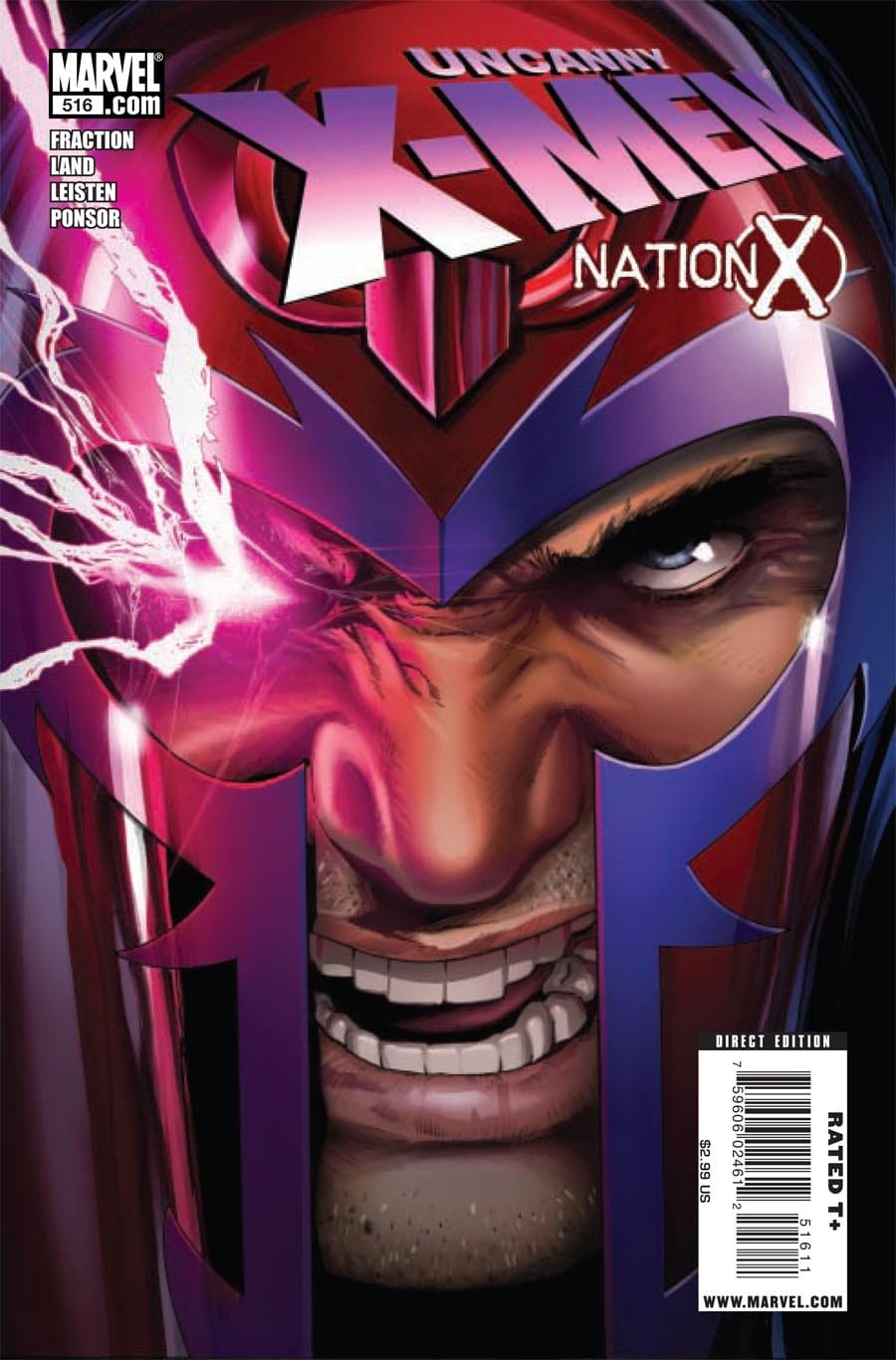 Marvel COMIC BOOK The Uncanny X-Men #516