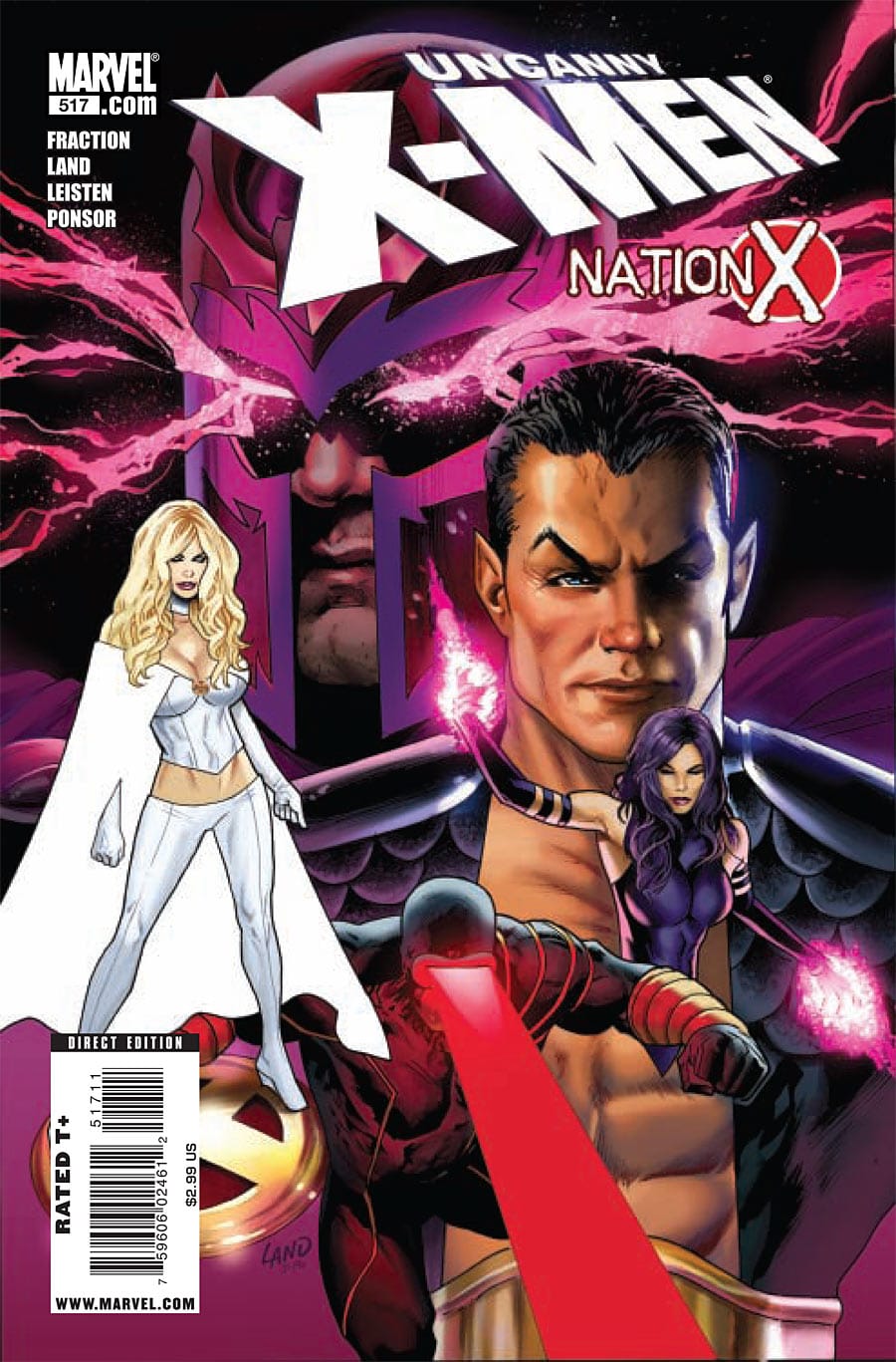 Marvel COMIC BOOK The Uncanny X-Men #517