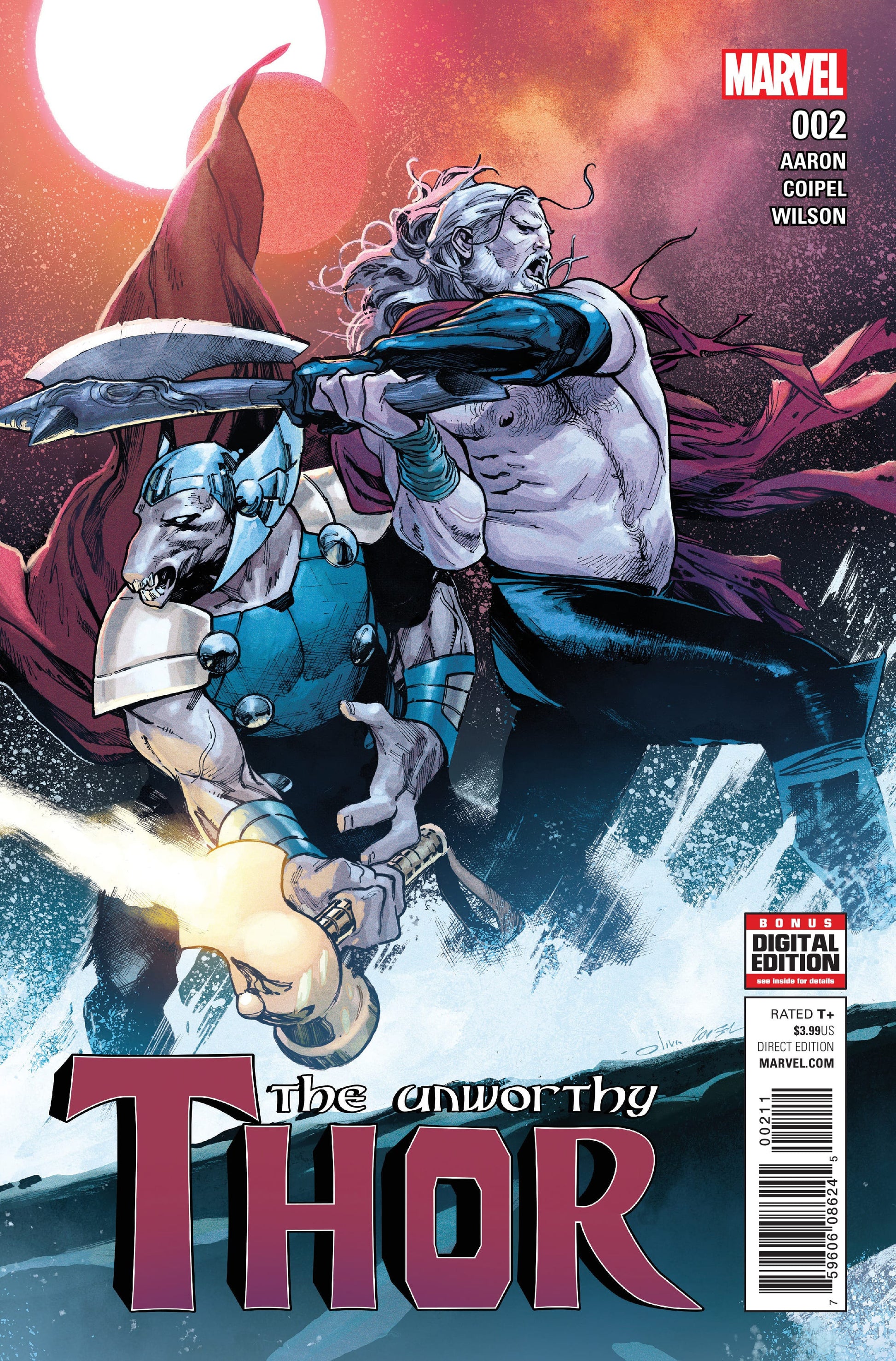Marvel COMIC BOOK The Unworthy Thor #2 (VF/NM)