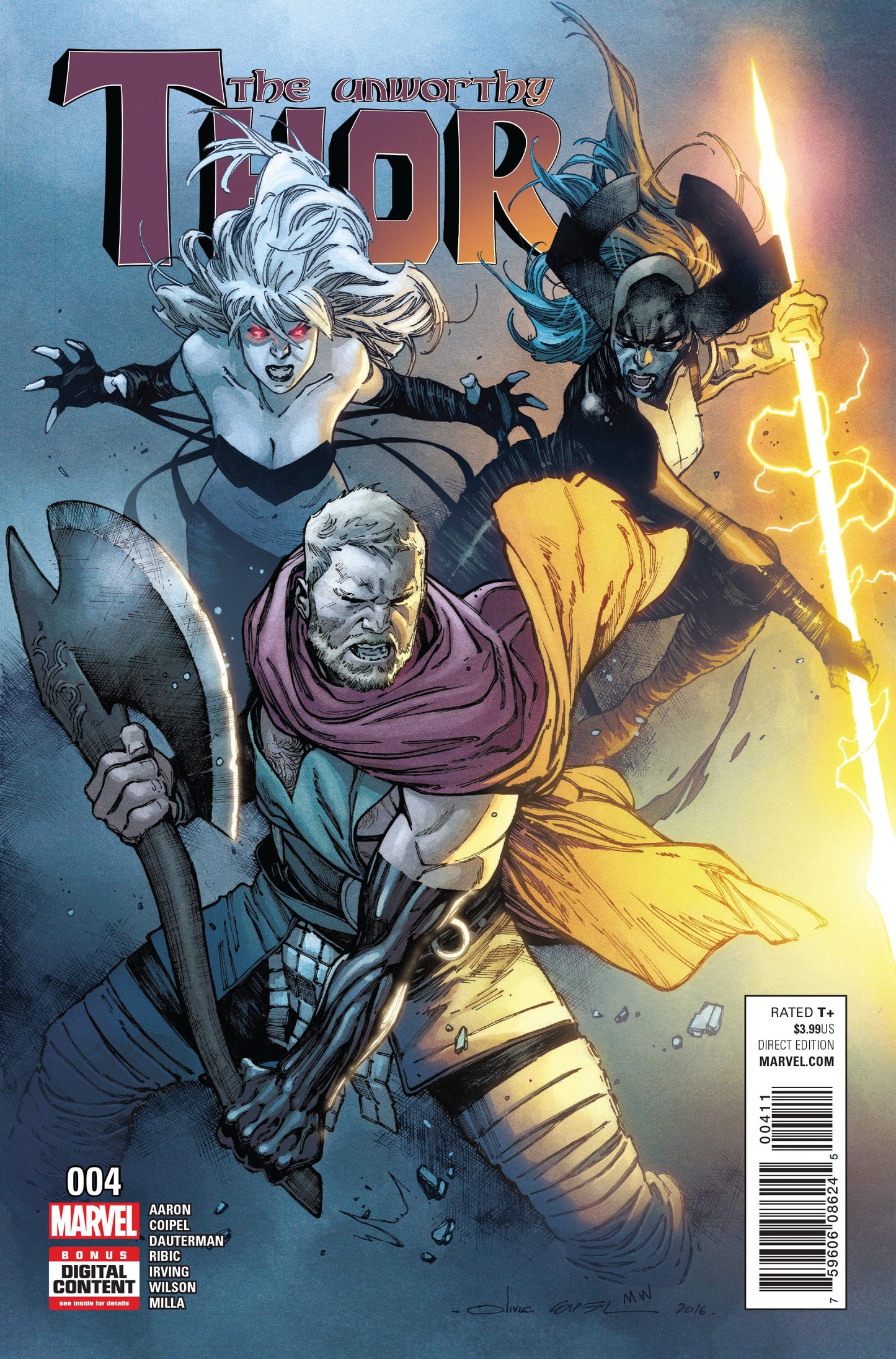 Marvel COMIC BOOK The Unworthy Thor #4 (VF/NM)