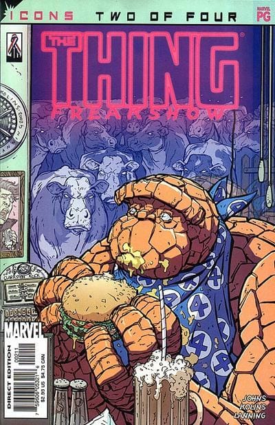 Marvel COMIC BOOK Thing: Freakshow #2 (VF/NM)