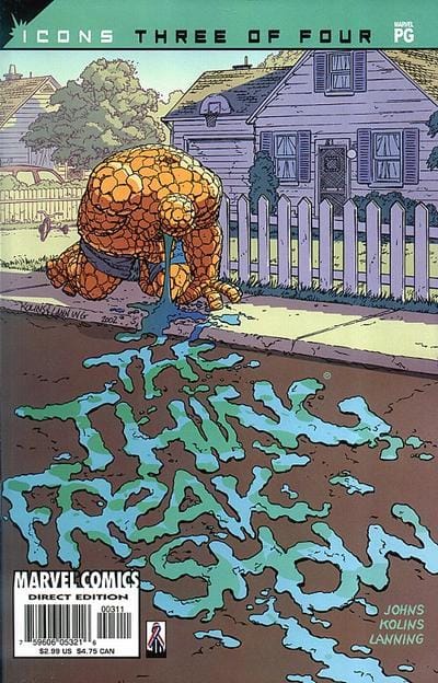 Marvel COMIC BOOK Thing: Freakshow #3 (FN)