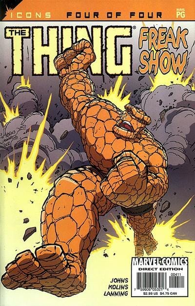 Marvel COMIC BOOK Thing: Freakshow #4 (VF/NM)