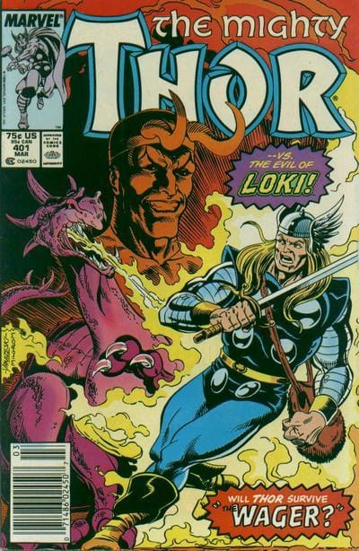 Marvel COMIC BOOK Thor #401 - CVR A (VF)