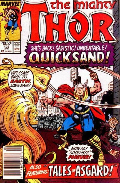 Marvel COMIC BOOK Thor #402 - CVR A (VF)