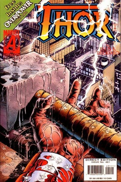 Marvel COMIC BOOK Thor #491 - CVR A (VF)