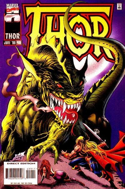 Marvel COMIC BOOK Thor #499 - CVR A (VF)