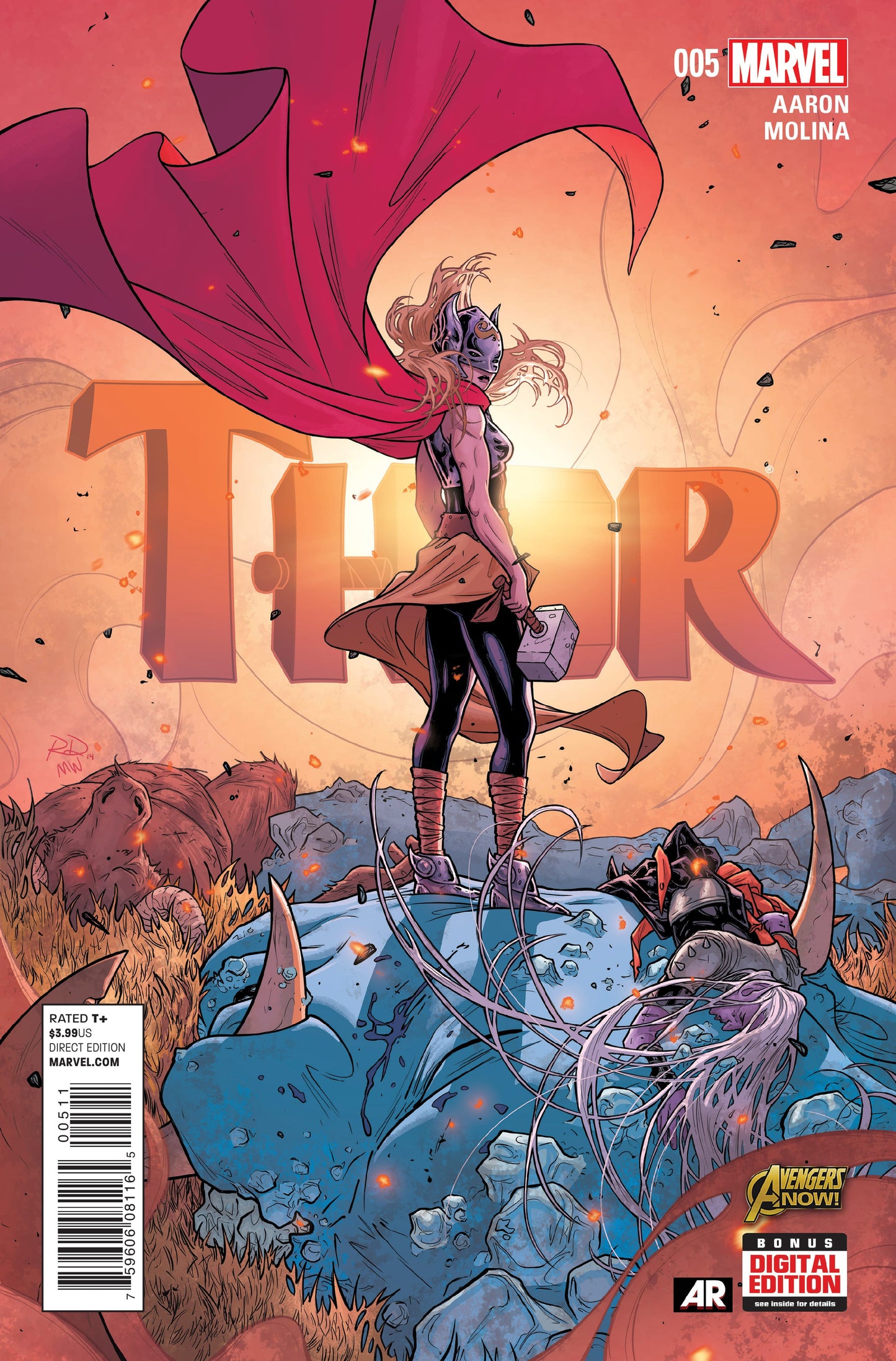 Marvel COMIC BOOK Thor #5 (VF/NM)