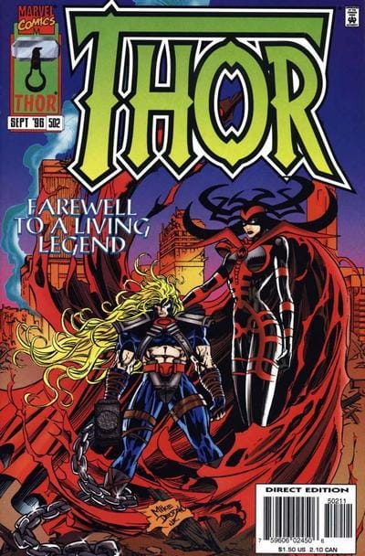 Marvel COMIC BOOK Thor #502 - CVR A (VF)