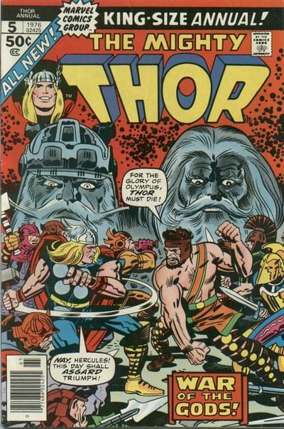 Marvel COMIC BOOK Thor Annual #5 - CVR A (FN)