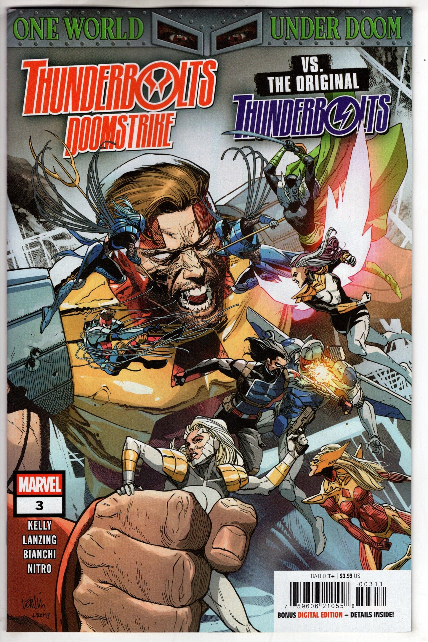 Marvel COMIC BOOK THUNDERBOLTS: DOOMSTRIKE #3 [DOOM]