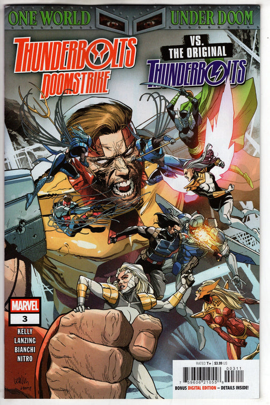 Marvel COMIC BOOK THUNDERBOLTS: DOOMSTRIKE #3 [DOOM]