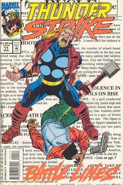 Marvel COMIC BOOK Thunderstrike #11 (VF/NM)