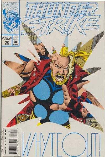 Marvel COMIC BOOK Thunderstrike #12 (VF/NM)