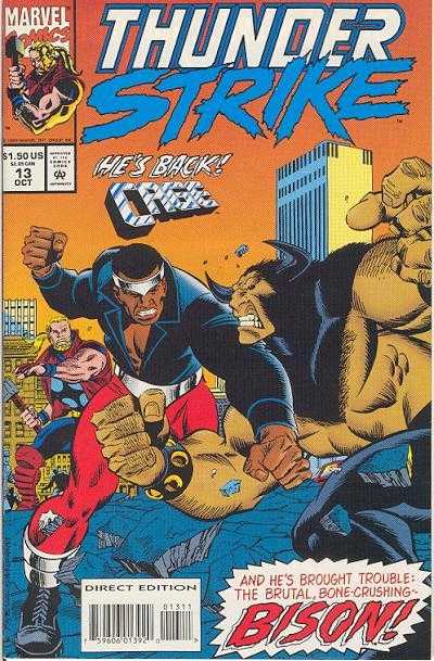Marvel COMIC BOOK Thunderstrike #13 (VF/NM)