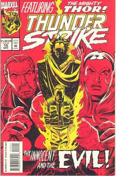 Marvel COMIC BOOK Thunderstrike #15 (VF/NM)