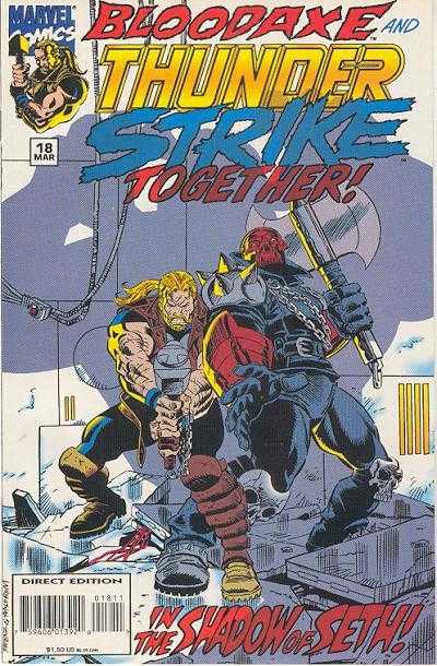 Marvel COMIC BOOK Thunderstrike #18 (VF/NM)