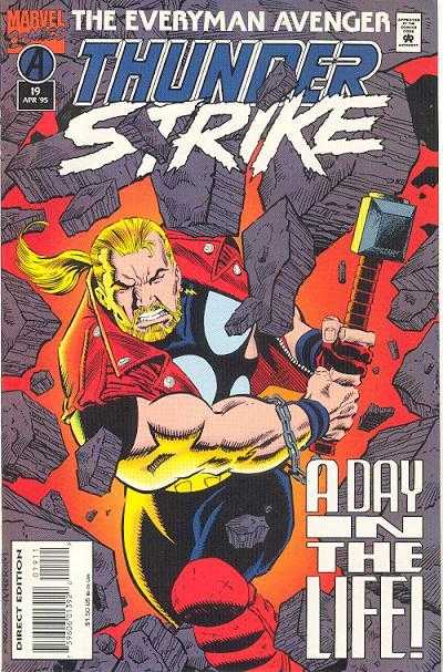 Marvel COMIC BOOK Thunderstrike #19 (VF/NM)