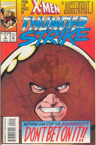 Marvel COMIC BOOK Thunderstrike #2 (VF/NM)