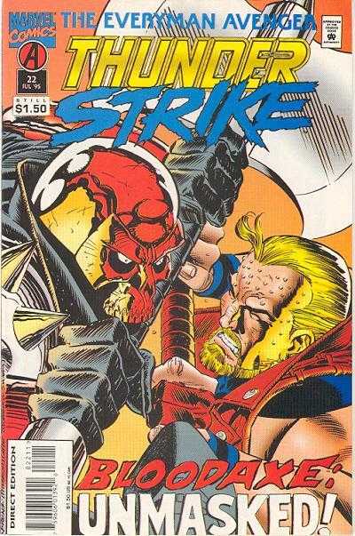 Marvel COMIC BOOK Thunderstrike #22 (VF/NM)