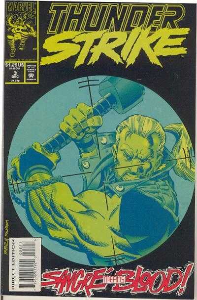 Marvel COMIC BOOK Thunderstrike #3 (VF/NM)