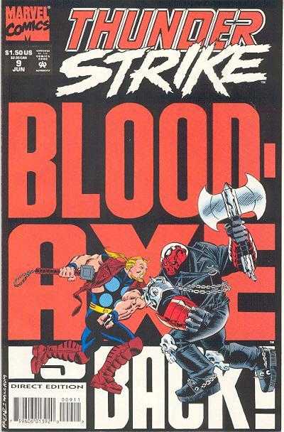 Marvel COMIC BOOK Thunderstrike #9 (VF/NM)
