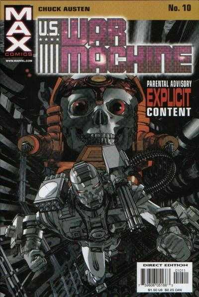 Marvel COMIC BOOK U.S. War Machine #10 (FN/VF)