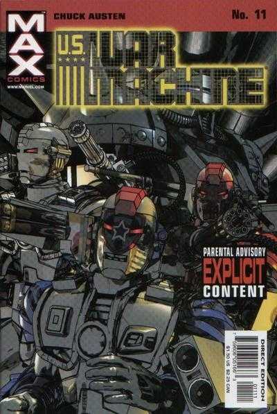 Marvel COMIC BOOK U.S. War Machine #11 (FN/VF)