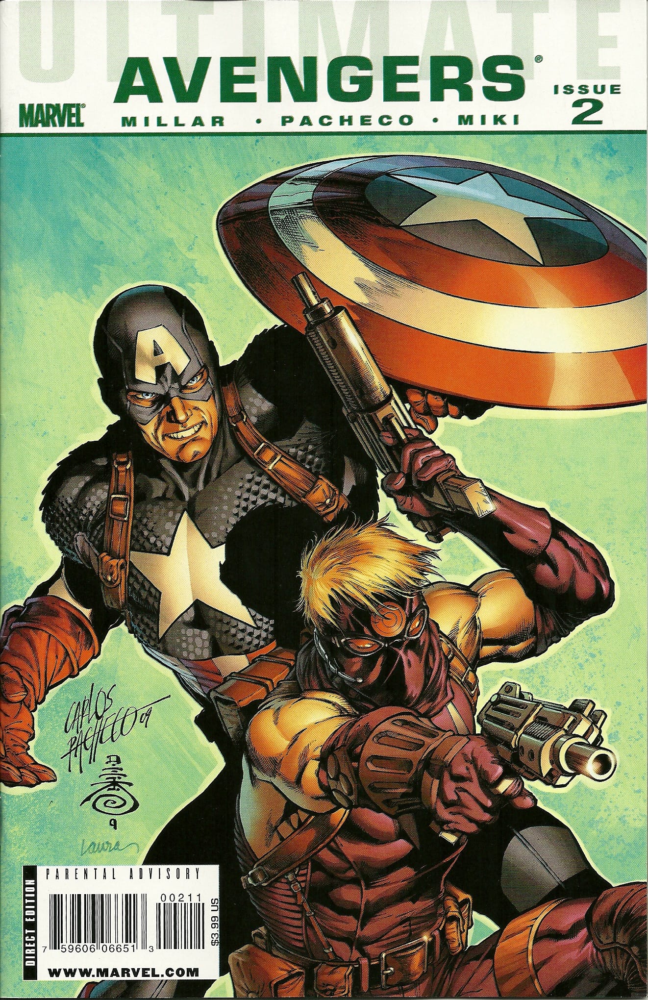 Marvel COMIC BOOK Ultimate Avengers #2 (VF/NM)