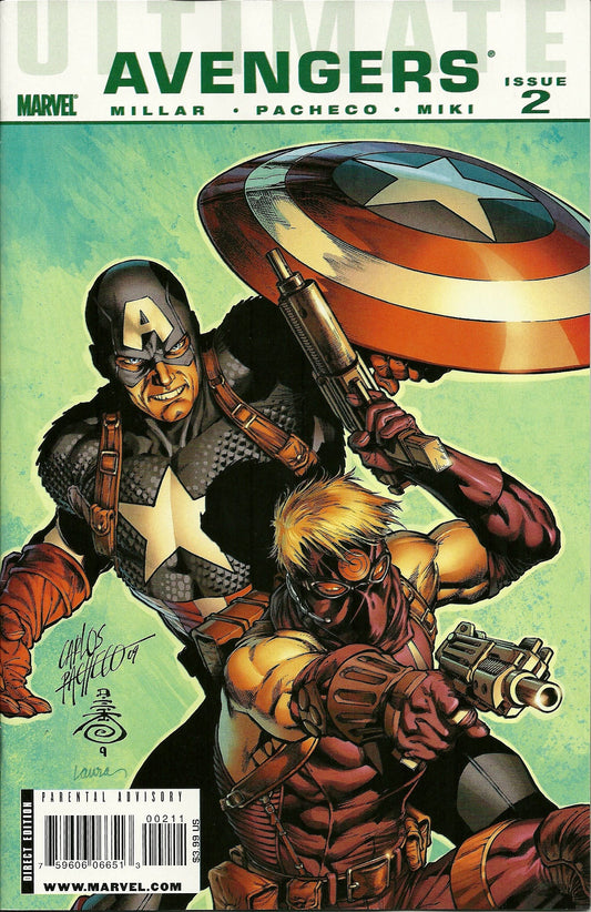 Marvel COMIC BOOK Ultimate Avengers #2 (VF/NM)