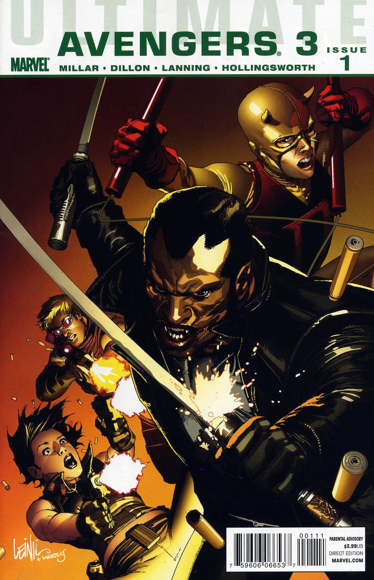 Marvel COMIC BOOK Ultimate Avengers 3 #1 (VF/NM)