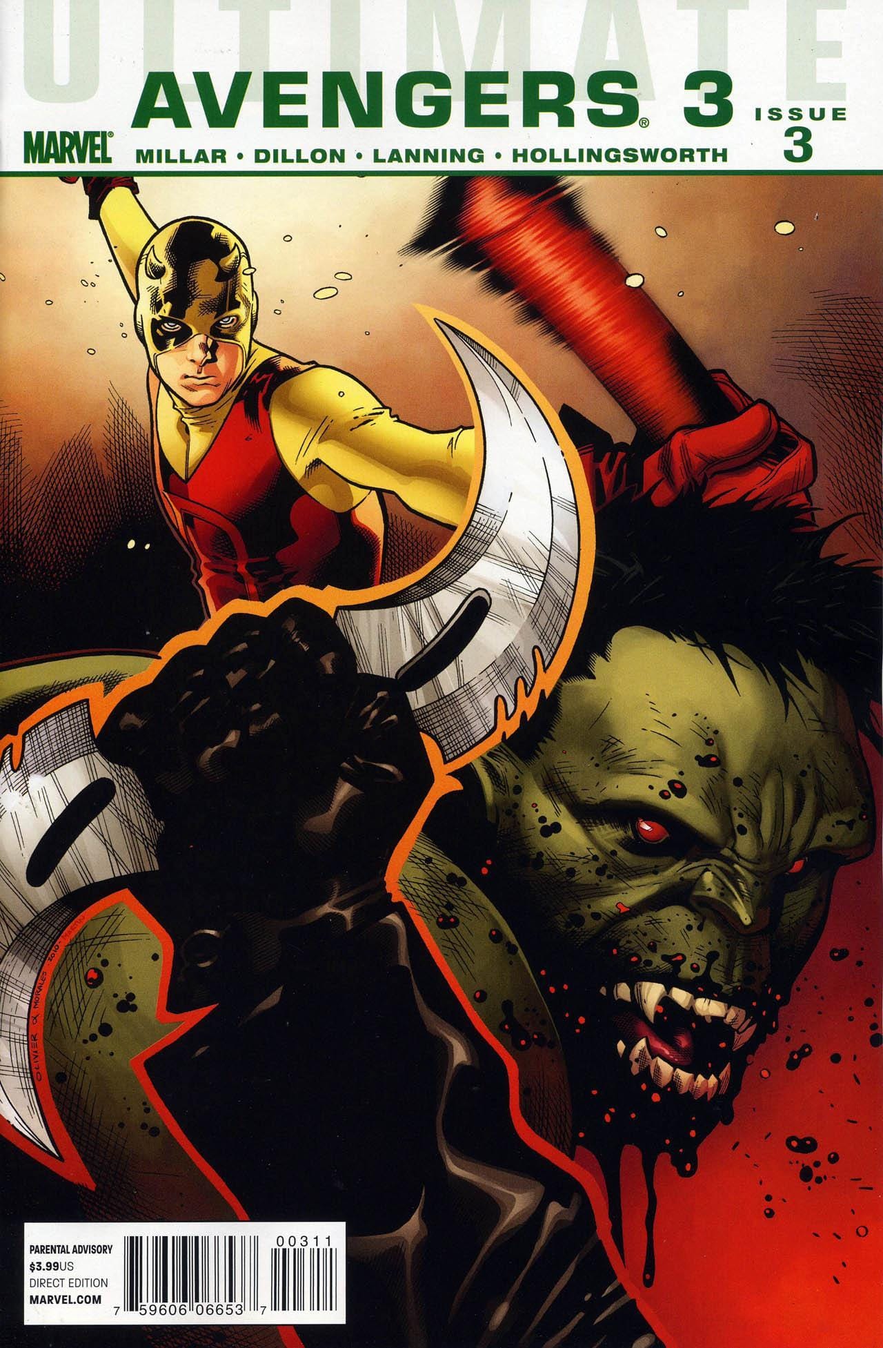 Marvel COMIC BOOK Ultimate Avengers 3 #3 (VF/NM)